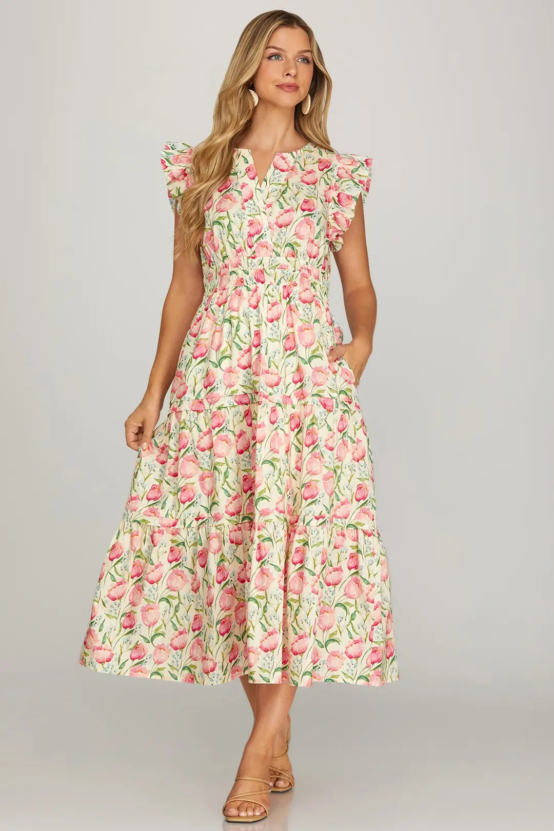 Peony Midi Dress