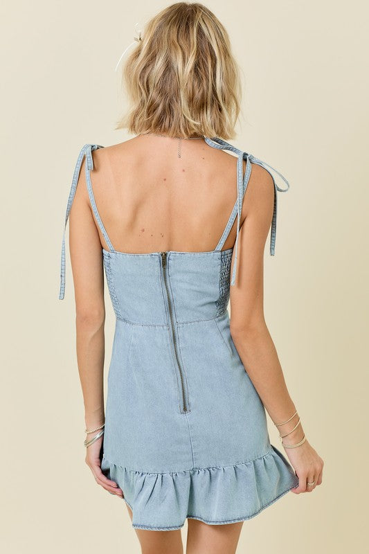 Kit Denim Mini Dress