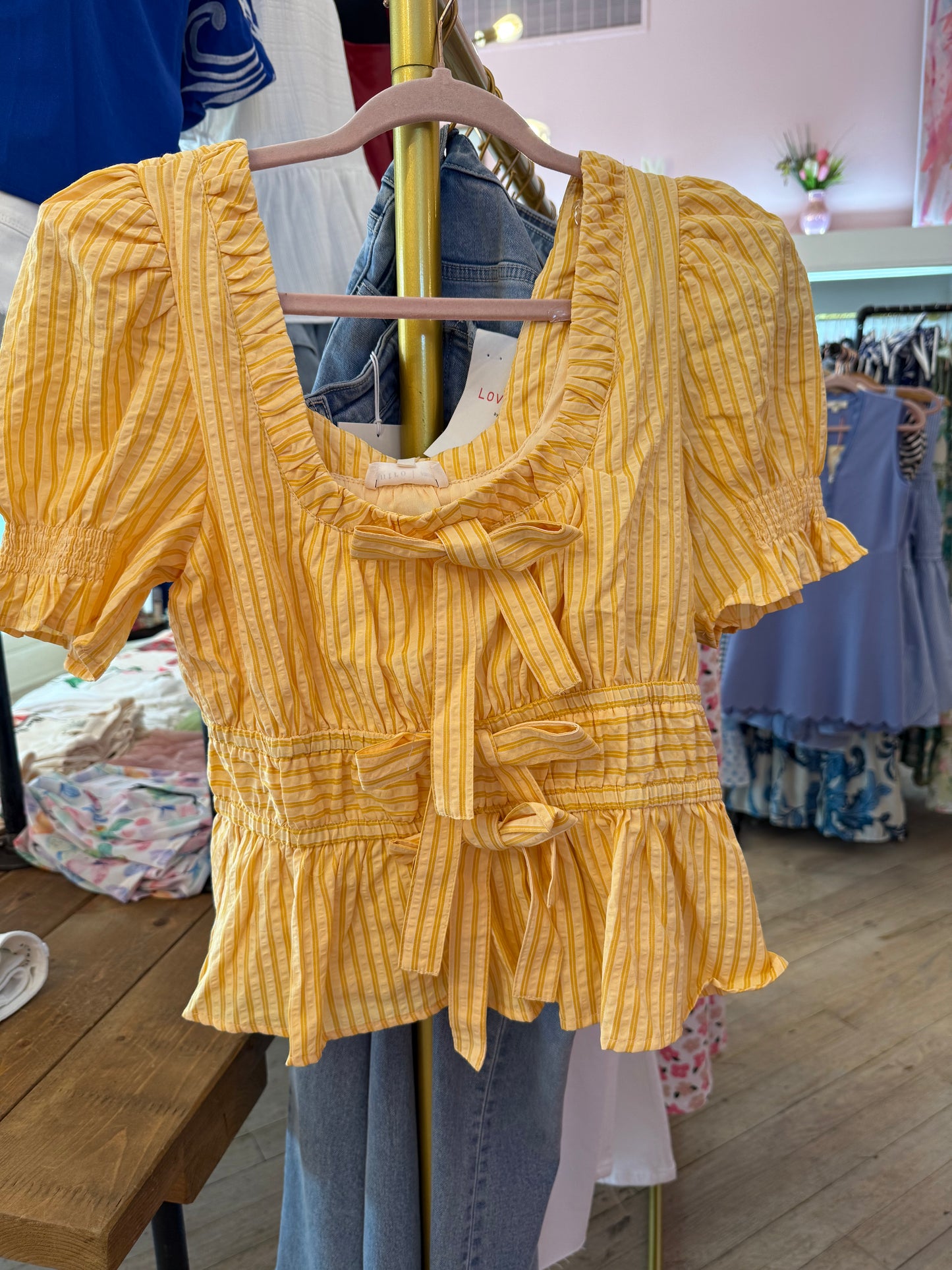Lula Top in Yellow