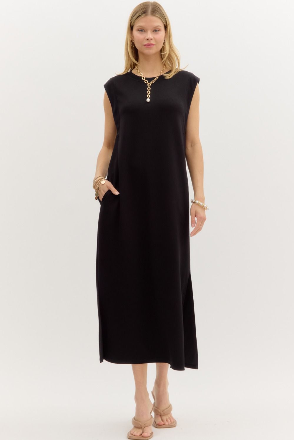 Blakely Maxi Dress in Black