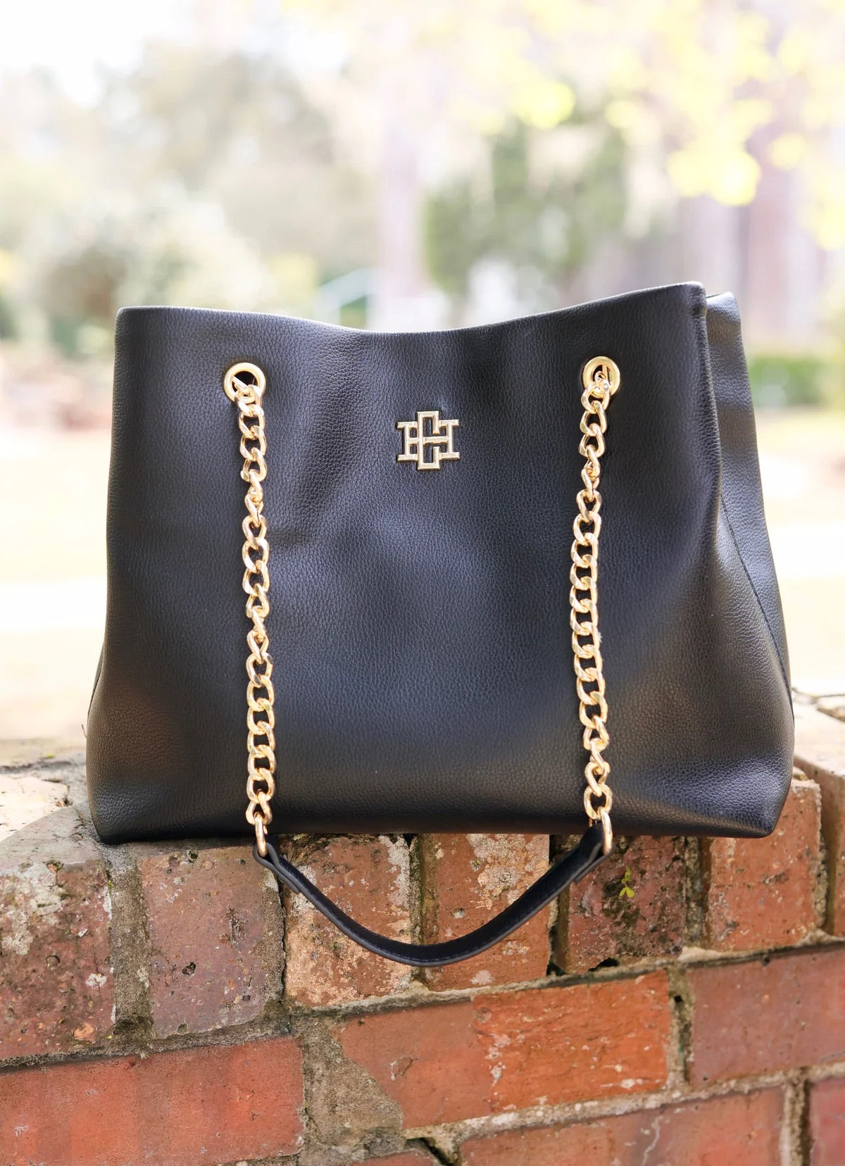 Caroline Hill Black Blair Tote