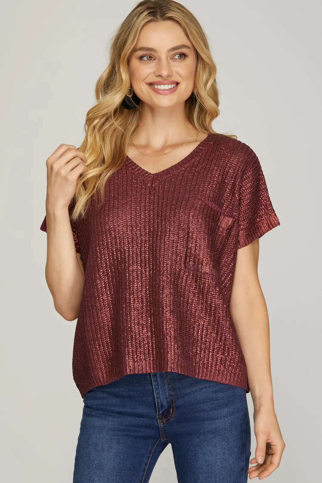 Burgundy Top