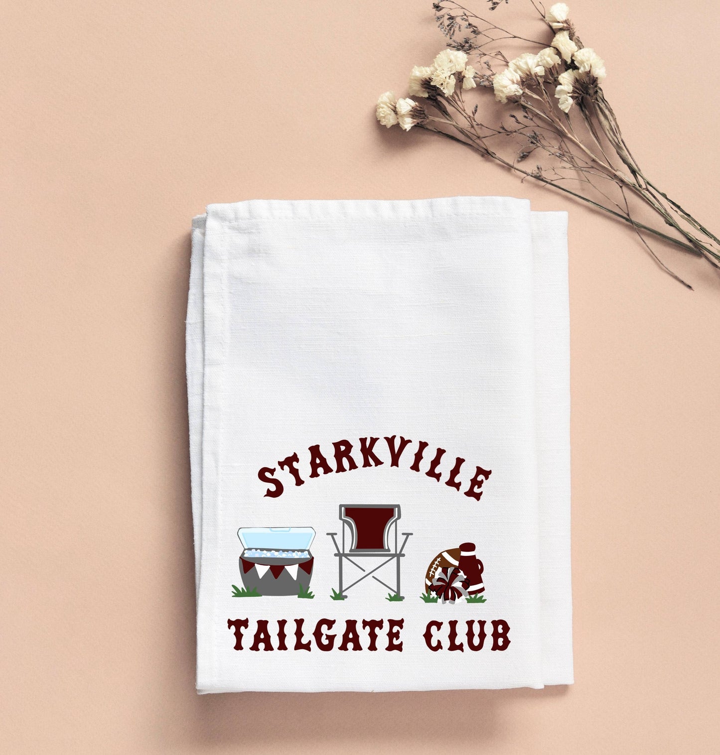 Starkville Tailgate Club Tea Towel