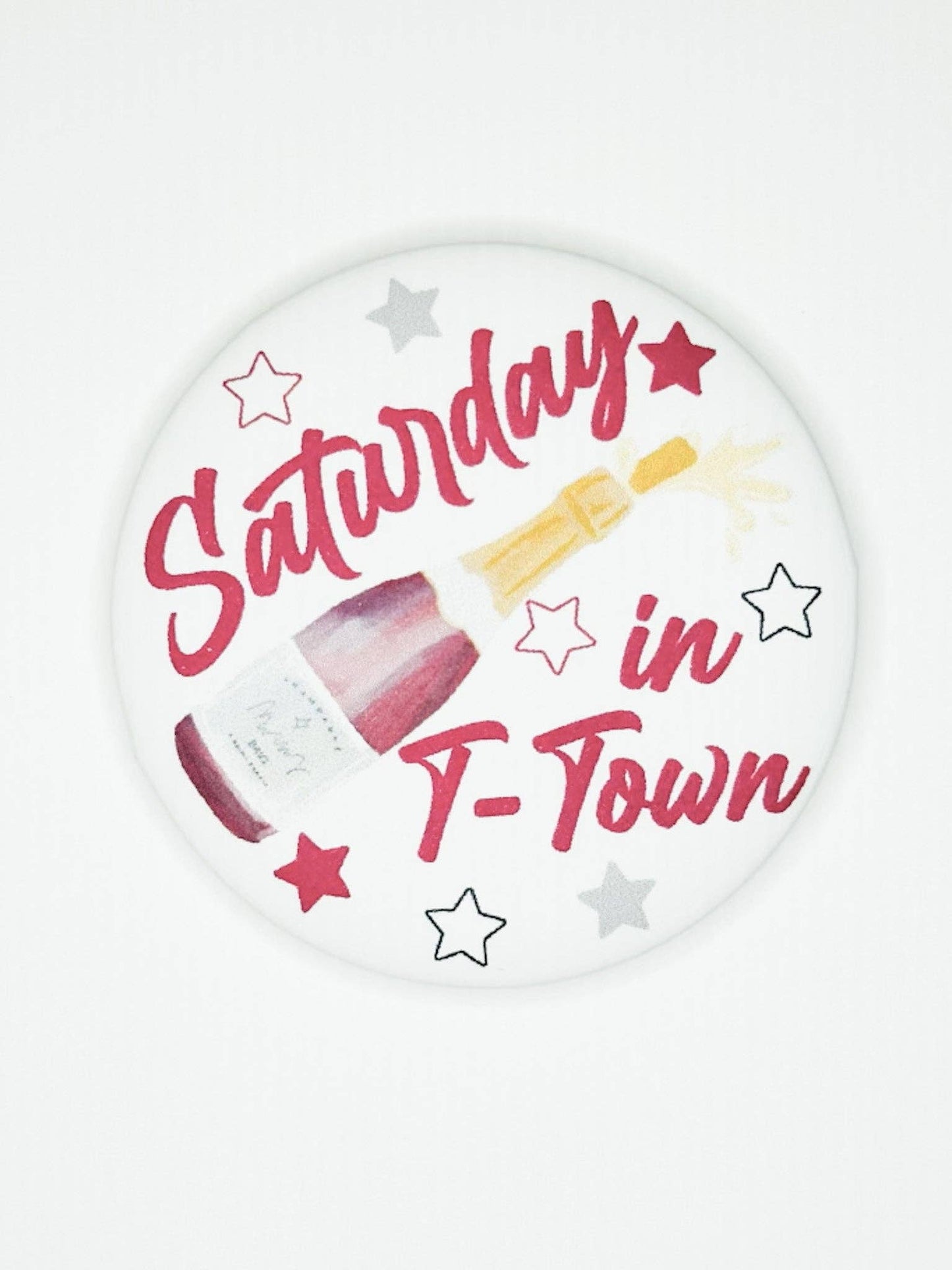 Saturday in T-Town Button