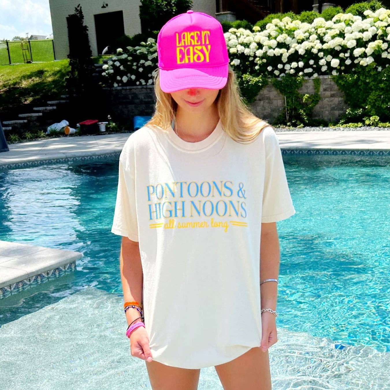 Pontoons & High Noons Tee: Adult Small (0-6)