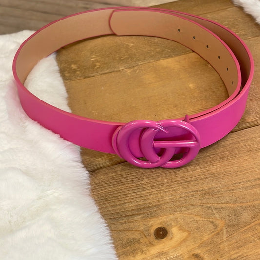 Hot Pink Inspired Belt