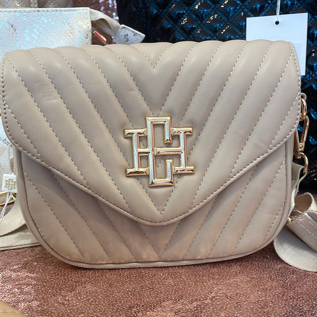 Caroline Hill Taupe Angela Crossbody