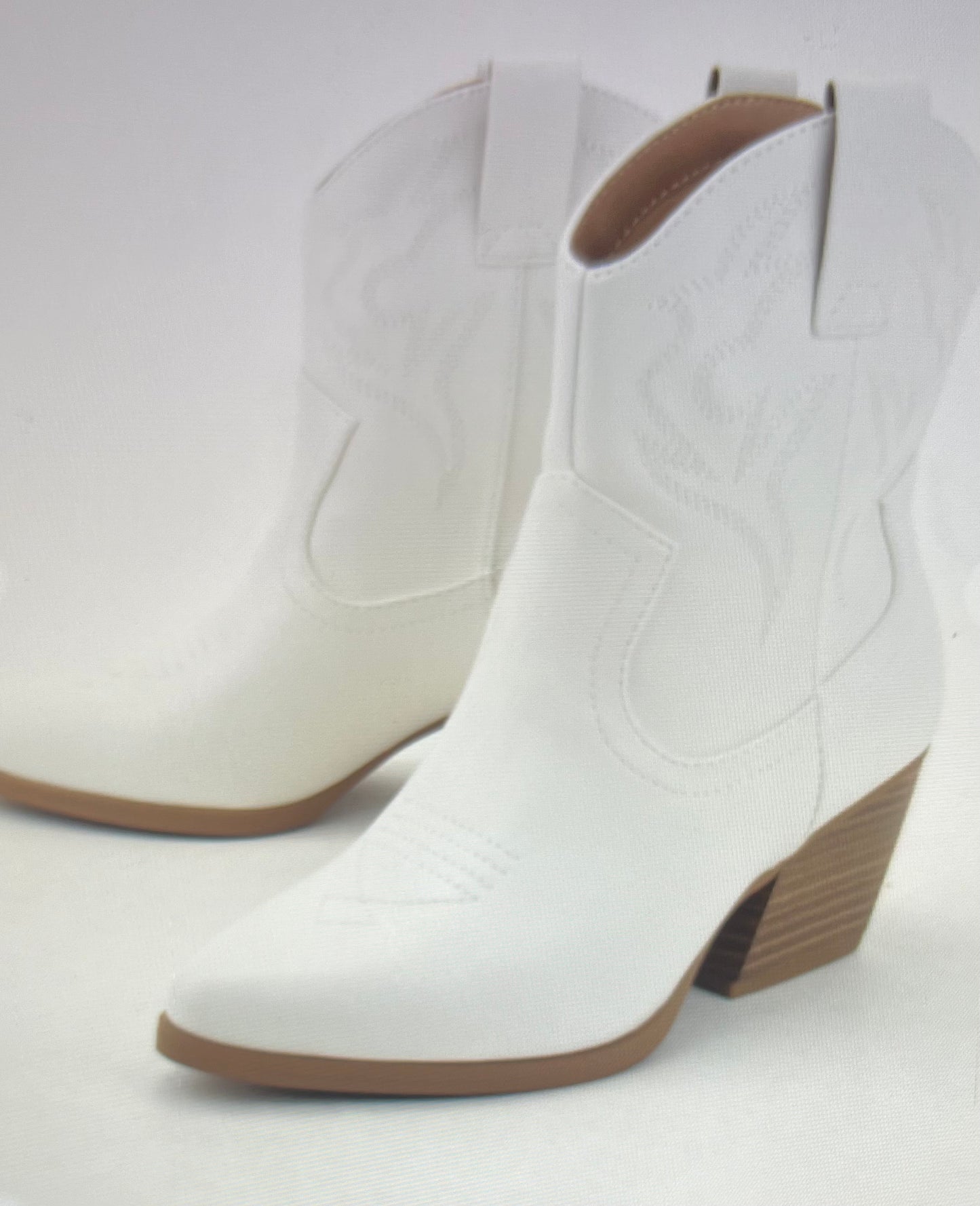 Blazing Embroidered Short Cowboy Boots