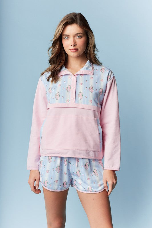 Daisy Floral Lounge Set