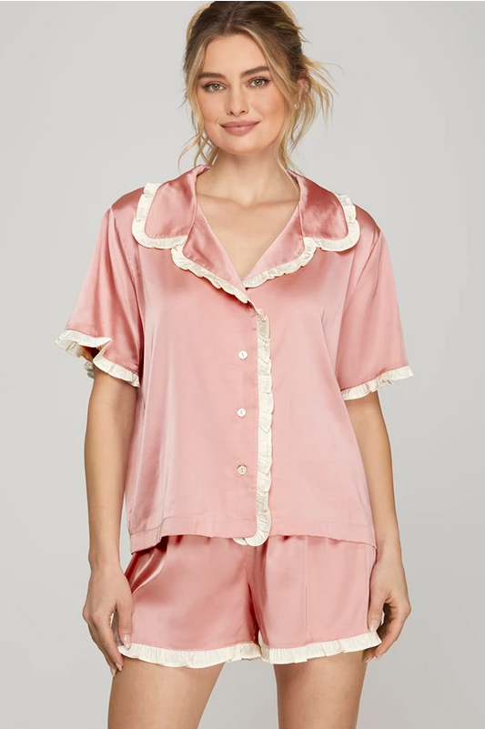 Peony Pajama Set