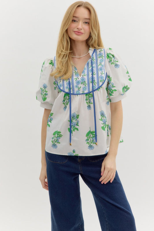 Taylor Top in Off White