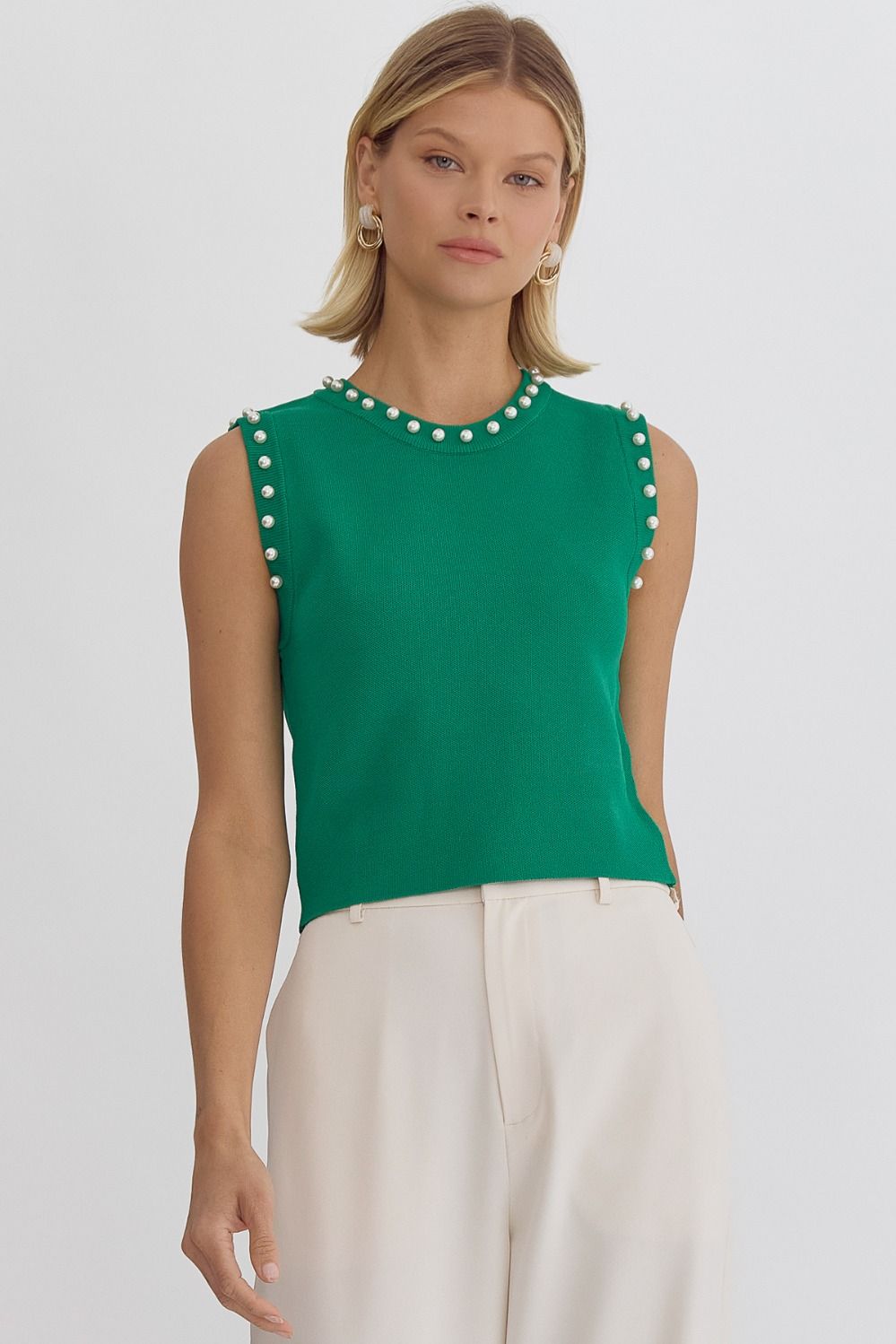 Green Pearl Top