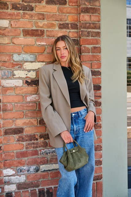 Selena (Mini) Crossbody: Wine