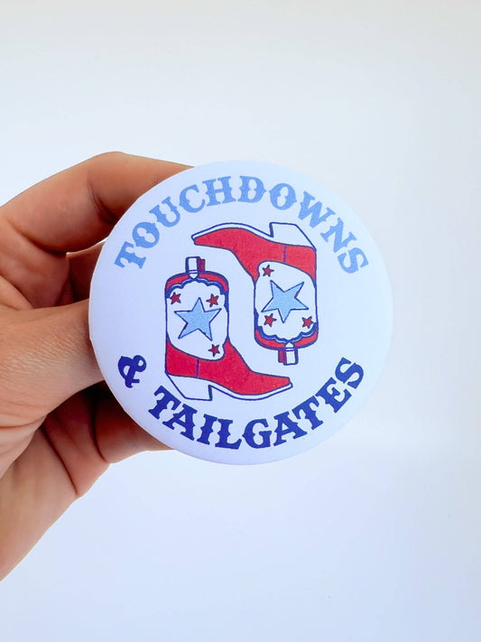Tailgates Button (red&blue)