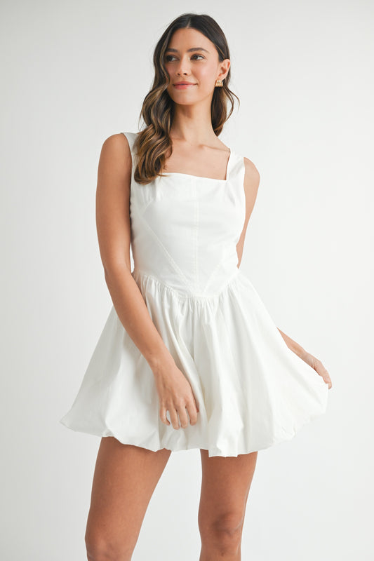 Beverly Dress in White